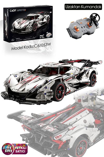 Vagonlife Cada V12 Hypercar -C61053W (4449 Pieces) Professional Toy Construction Set