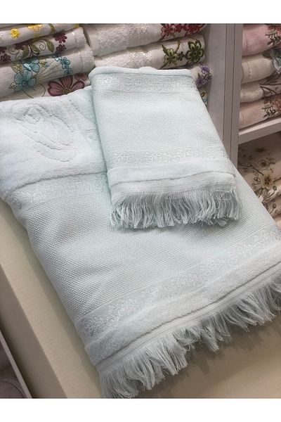 Fiesta Σετ πετσετών Baby Blue Soft Etamin Mother-Daughter