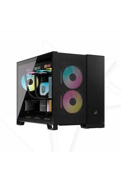 Corsair 2500D AIRFLOW Mid-Tower Dual Chamber Case Black