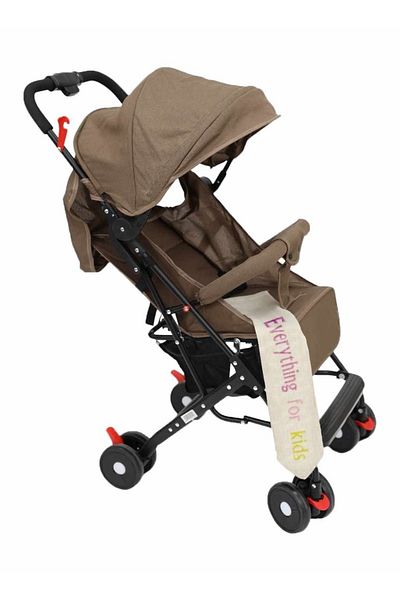 BabyCara Lightweight Stroller with Adjustable Seat and Convenient Storage Basket
