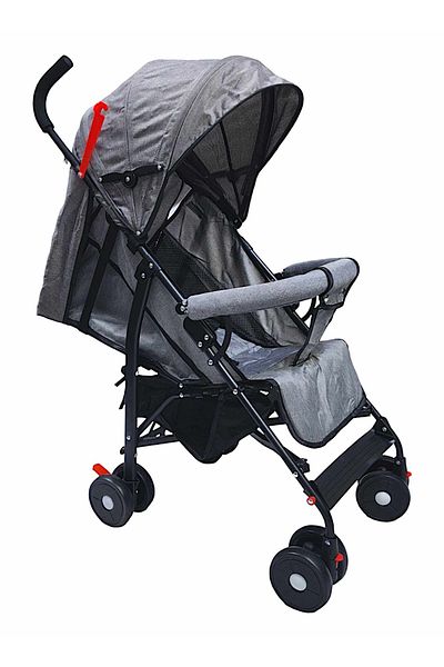 BabyCara Lightweight Stroller with Adjustable Seat and Convenient Storage Basket