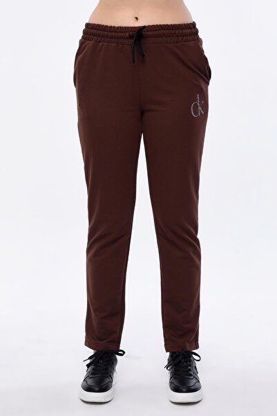 dk denemekabini Γυναικείο Φούτερ Skinny Leg - Καφέ