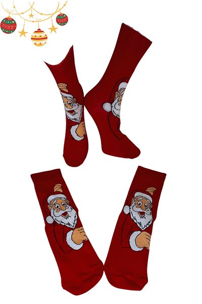 PJ & Me Cute Santa Claus Figured Christmas Stocking