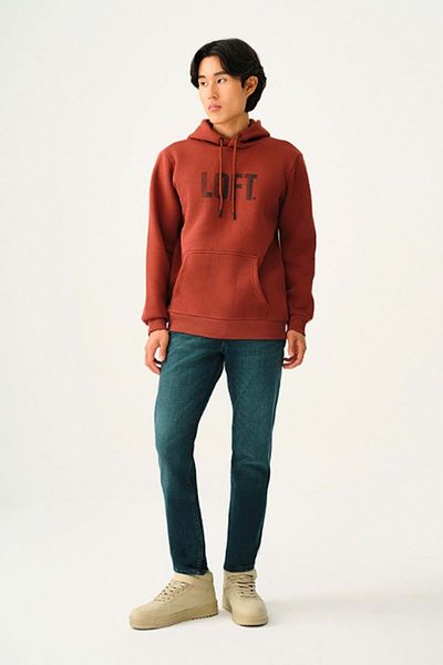 Loft 2038246   Men's Sweatshirt - Bordo - XL - Regular Fit - St07845-Bordo-Xl