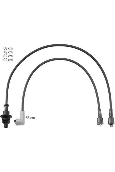 HELLUX X Spark Cable P205-P305-P309-P405-Bx 1.6-1.9 8V 83-97