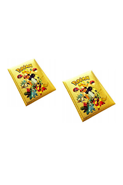 karinabest Gold Pokemon Playing Card Tcg Gold Booster Pack - 2 Pack (20 Card)
