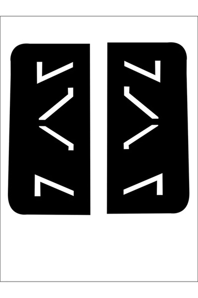 Genel Markalar Ford Connect 2009-2014 Stop Tasarım Folyo - Led Görünüm