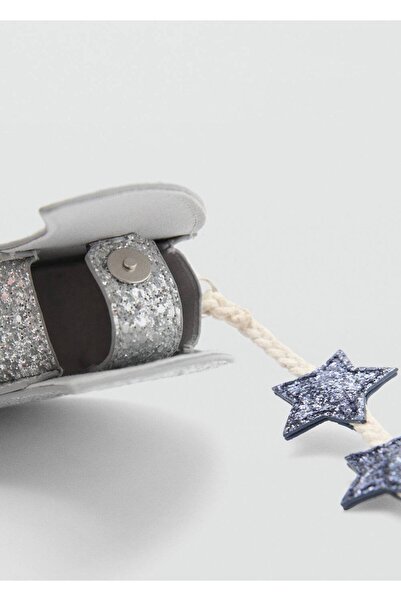 MANGO Baby Glitter Moon Bag