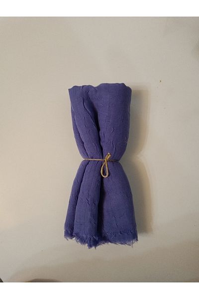 KVSHOME Bamboo Kraş Shawl (Purple)