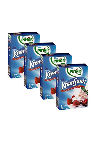 Pınar Krem Şanti 150 gr Toz x 4 Adet