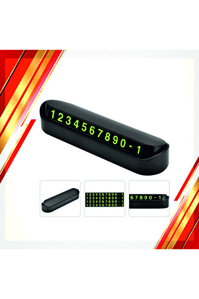 SNSTİCARET Araç Torpido Üstü Numaratör Aç Kapa Numaratör Açılabilir Numaratör