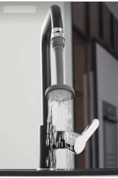 ÇERÇİCİ Anthracite Adjustable Waterfall Tap Tip
