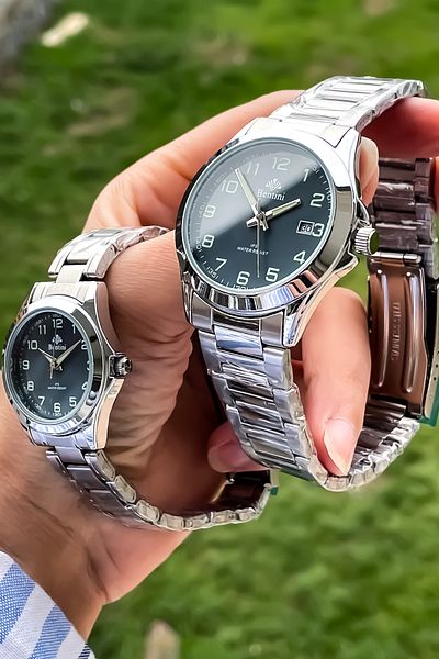 Bentini Bentini Brand New Season Sports Stylish Wedding Steel Men's Wristwatch Waterproof + Bracelet with Gift