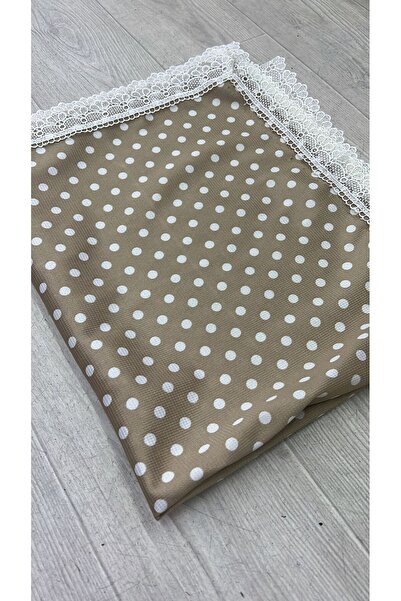 Dantelux Țesătură anti-pete din guipură cu buline 160x160 cm Față de masă Pân...