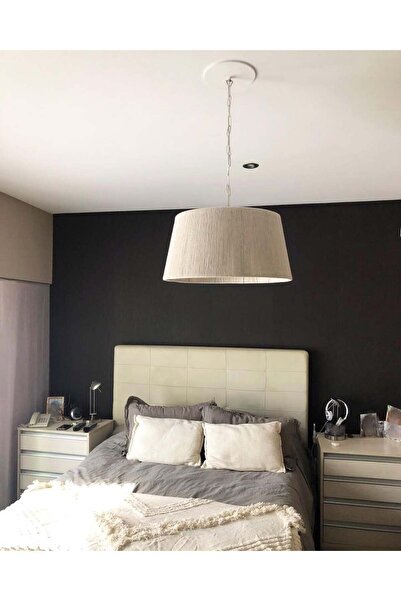 luminart LUMİNART hasır avize modelleri rattan avize doğal avize 45cm ÇAPINDA