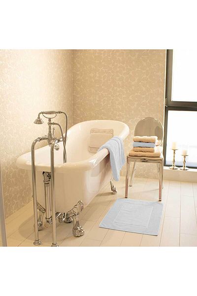 Homelux Foot Bath Towel, Cotton, Home, 800 G, 50x70 Cm, White