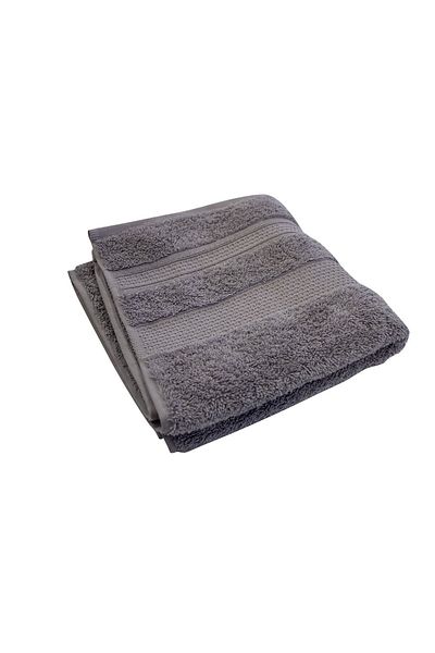 Homelux Home Cotton Towel, 570 G, 70x130 Cm, Grey