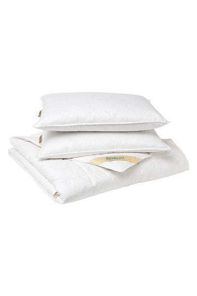 Homelux Soffica Duvet 155x215 cm, 100% cotton, filling 70% goose feathers, 30% goose down, white