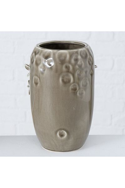 Homelux Vaza decorativa Geraldine 13x13x20 cm, ceramica, maro