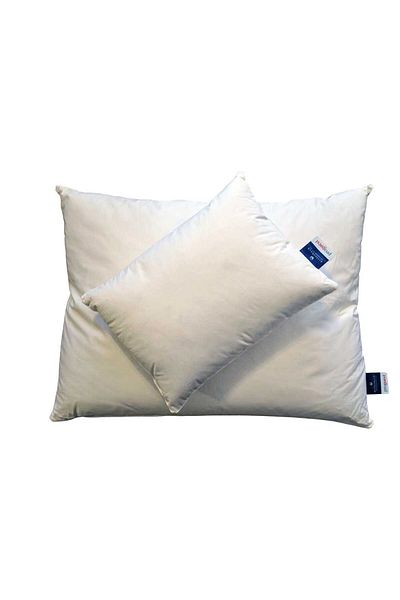 Homelux Perna smarald 50x70 cm, material 100% bumbac, umplutura 15% puf de gasca, 85% pene de gasca, alb