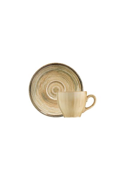 Homelux Set cafea/ceai 12 piese, portelan, sos de cana 80 ml, crema, Yanira