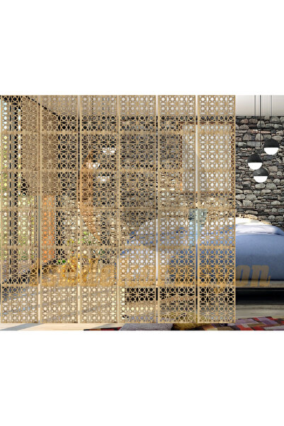 tsddekorasyon Ahşap Oda Bölücü/seperatör/ Duvar Panelleri Desenli