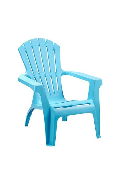 Homelux Scaun Terasa Florida Cu Brate, 75x86x86 Cm, Azur, Polipropilena