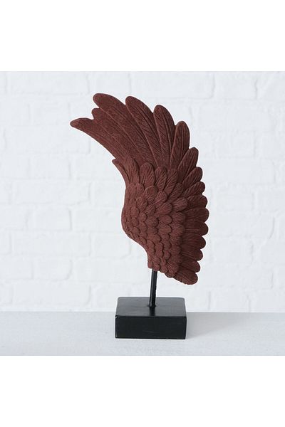 Homelux Decor aripi de inger, 15x6x25 cm, maro, model 1