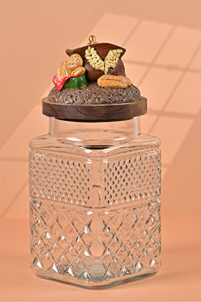 Handan UZUNOĞLU Özel Tasarım Kavanoz & Un 1800 ml