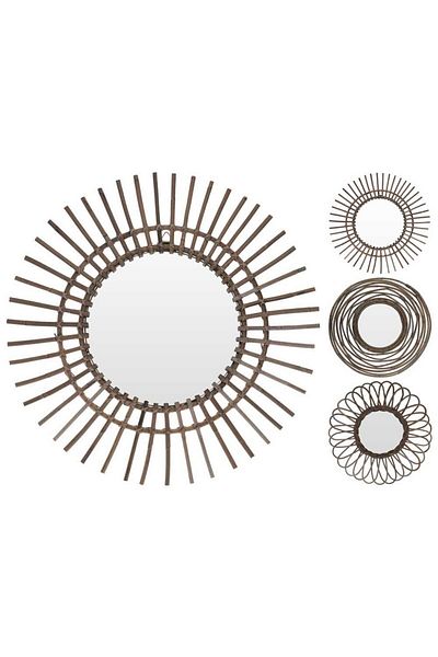 Homelux Oglinda Cu Rama In Forma De Soare, 63x4 Cm, Disponibila In 3 Variante