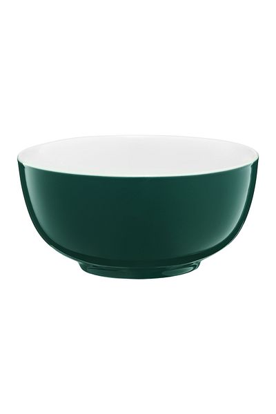 Homelux Bol de porțelan pentru salată, verde, 13 cm, Aura G