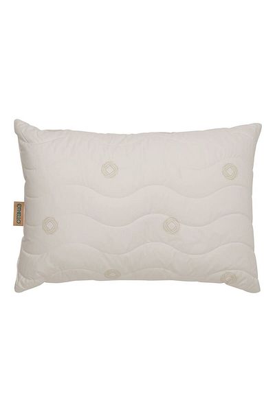 Homelux Pernă 50x70 cm, 100% bumbac, umplutură 50% lână pură britanică, 50% microfibră, densitate 233 Tc