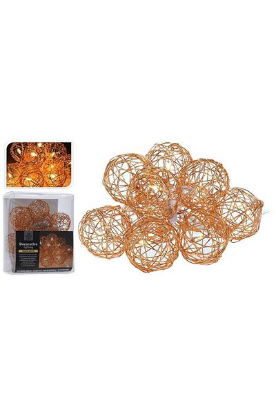 Homelux Instalare led bile metalice aurii