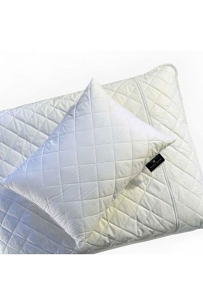 Homelux Pernă Medicare 50x70 cm, 50% bumbac, umplutură 75% bile de poliester, 25% granule de spumă poliuretanică