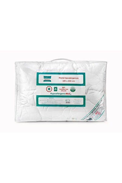 Homelux Hypoallergenic Quilt, 200 G/mp, Spring/autumn, Microfiber Cover Material, Polyester Filling