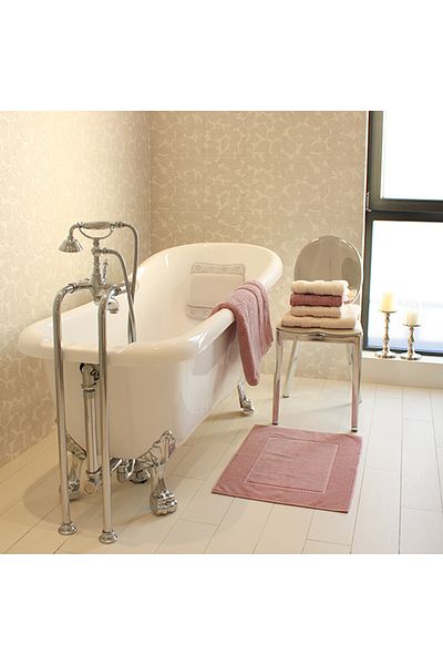 Homelux Foot Bath Towel, Cotton, Home, 800 G, 50x70 Cm, Dusty Pink