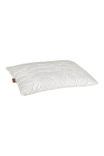 Homelux Perna Bambina 50x70 cm, material husa bumbac, umplutura 30% bambus, 70% fibra virgina Hcs, alb
