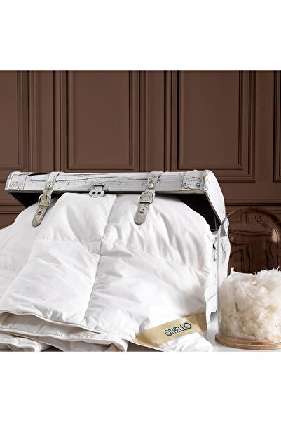 Homelux Soffica Duvet 195x215 cm, 100% cotton, filling 70% goose feathers, 30% goose down, white