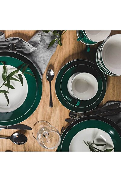 Homelux Coffee Cup, Porcelain, 220 Ml, Green, Aura G