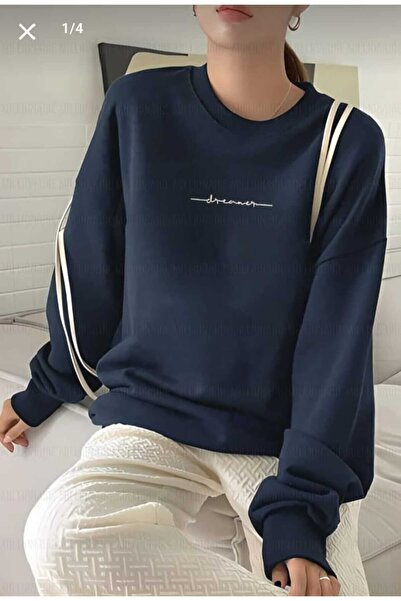KOZİA OUTDOORS malkoçbey dramer baskılı oversize unisex o yaka swaetşhirt
