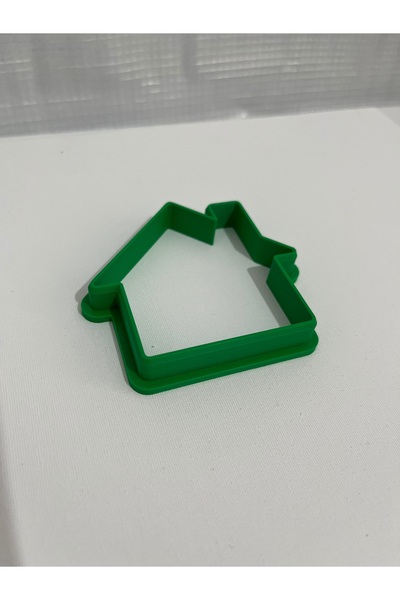 KSTECH قالب كوكيز بيت رأس السنة، قاطع - 7 سم