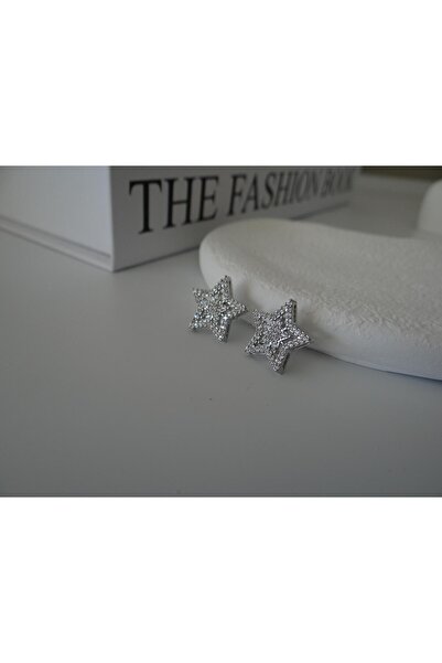 VOBEEYKU حلق نجمة حجر الزركون