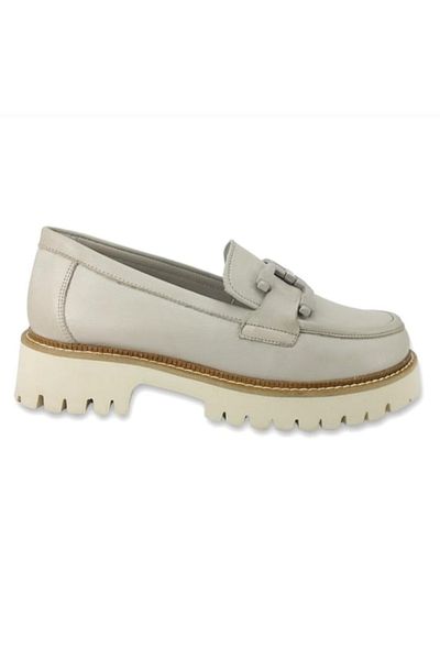 Mammamia D24YA-3165 K.Crema Γυναικεία παπούτσια casual από γνήσιο δέρμα