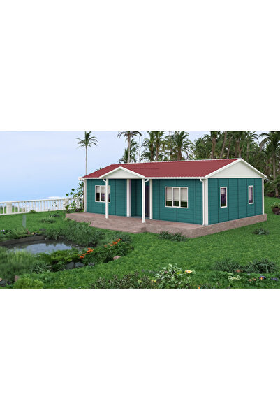 Sismik Prefabrik Çelik Yapı 81 m2 Prefabrik Ev