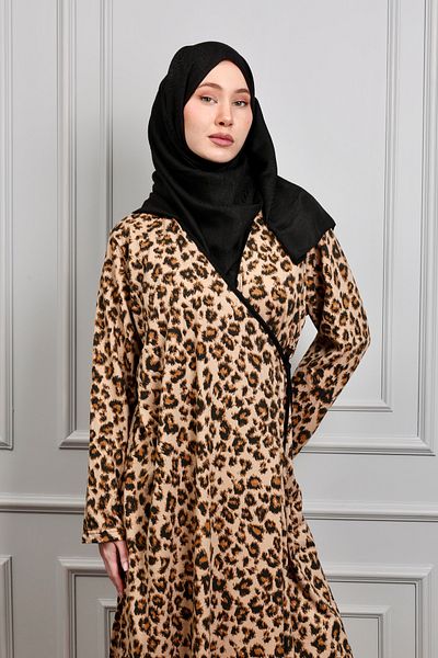 Kutay Collection Πλαϊνό δεμένο γυναικείο φόρεμα προσευχής Hijab με κομψό σχέδιο