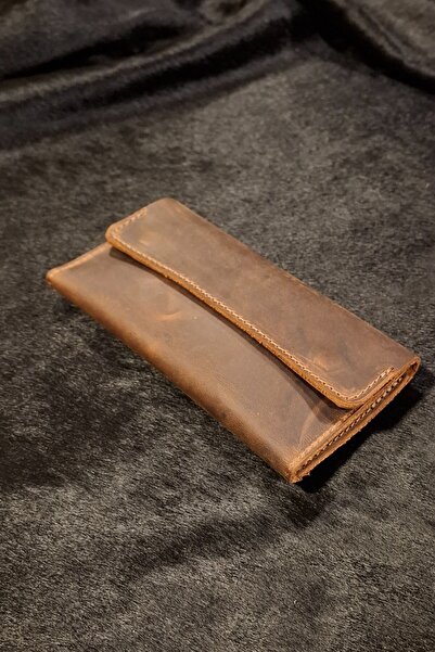 MAT Deri Tütün Kesesi Tütün Çantası Taba Hakiki Deri Elde Ve Cepte Kolay Taşınabilir Tütünlük