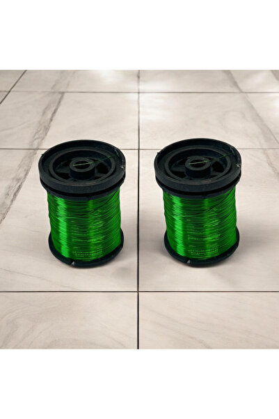 gürbüz filografi 0.30 مم (60 جرام - 100 متر) سلك تصوير باللون الأخضر اللامع (...