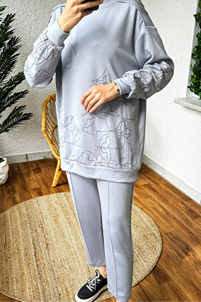 DPARİS Embroidered Double Set