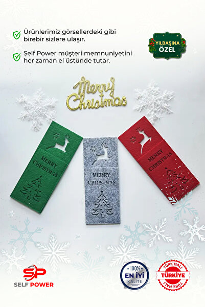 Self Power 6-Piece Stylish Christmas Themed Special Design Christmas Themed Cutlery Set