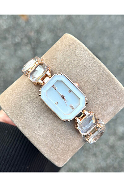 pierrose Rose Cut Stone Women's Wristwatch